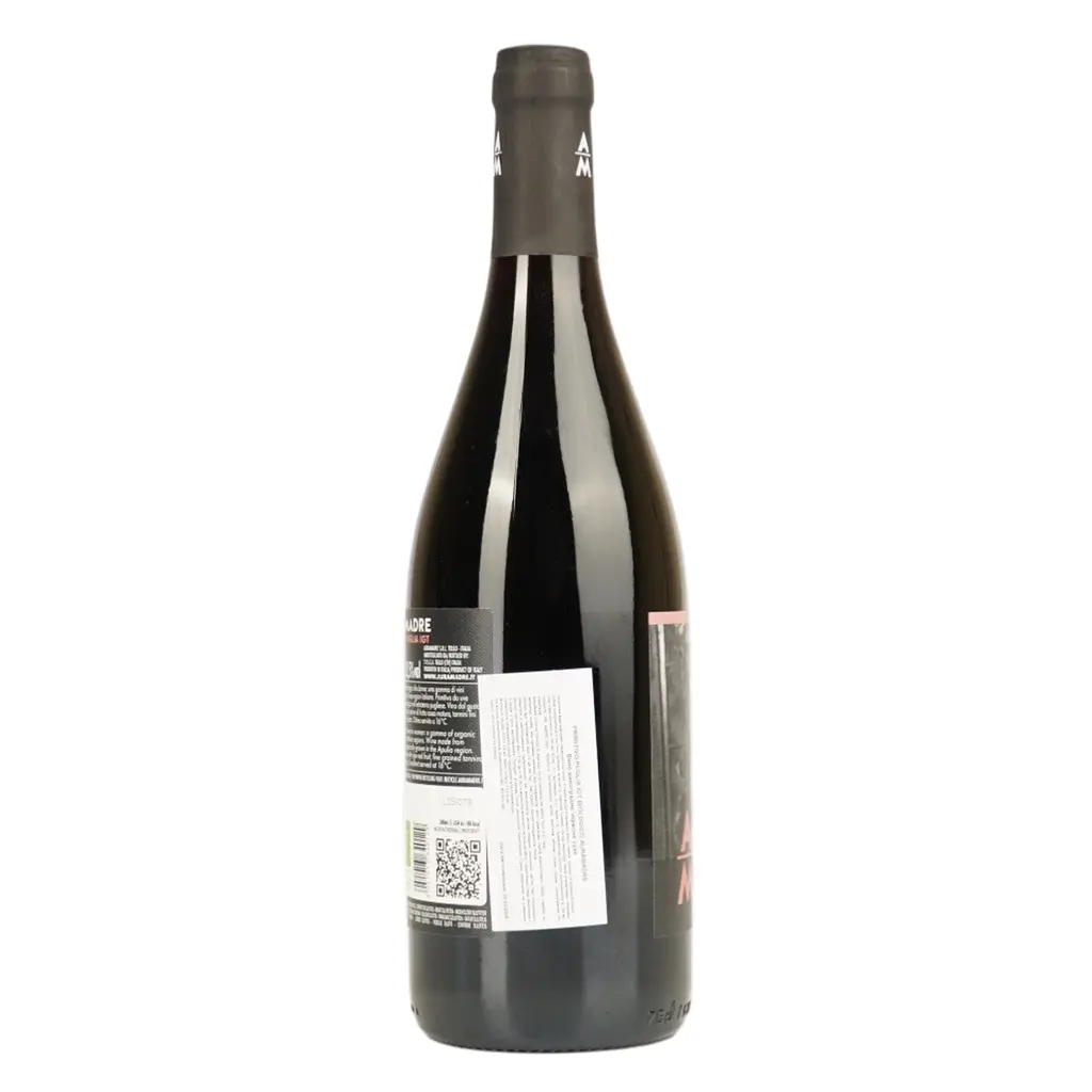 Вино Auramadre Primitivo Puglia Biologico IGT, червоне, сухе, 0,75 л - фото 3