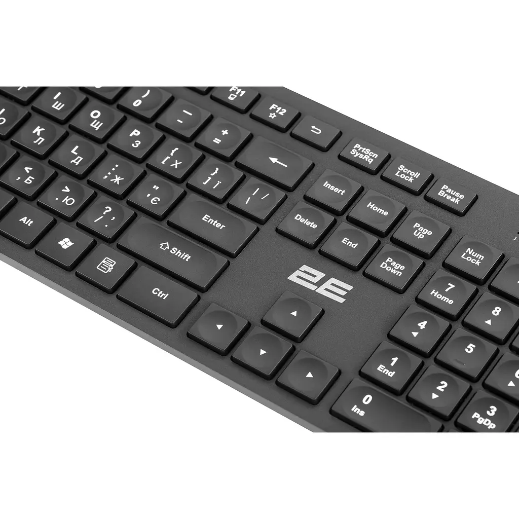 Клавіатура 2E KS260 WL UA Black (2E-KS260WB) [150959] - фото 3