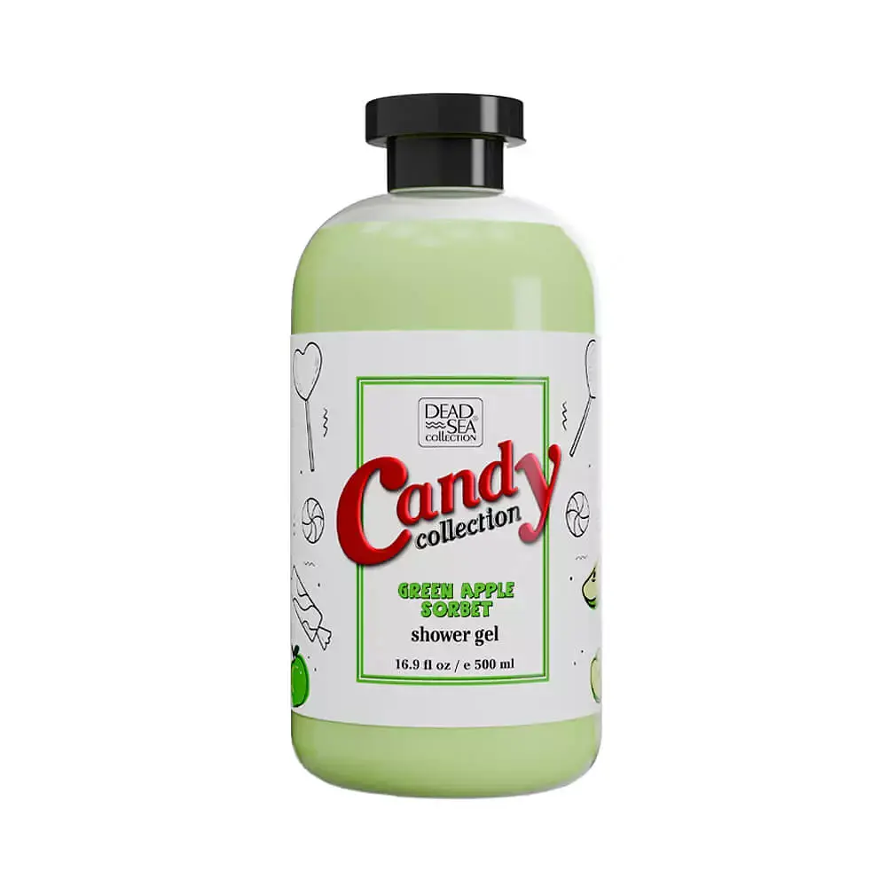 Гель для душу Dead Sea Candy Collection Зелене яблуко сорбет, 500 мл
