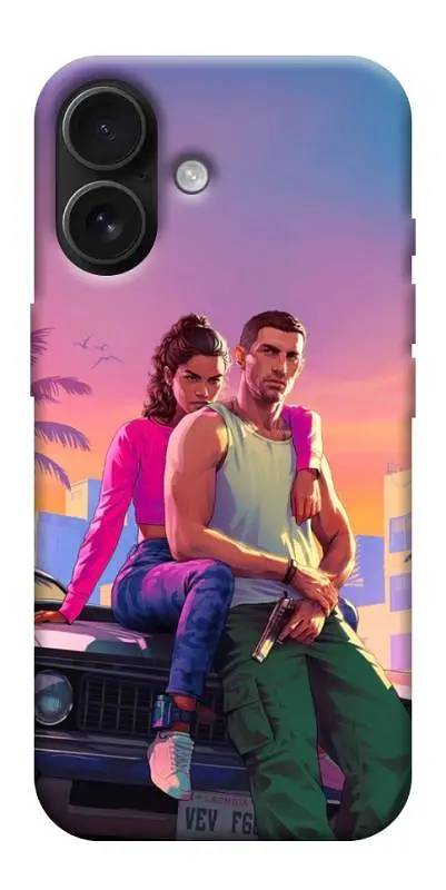 TPU чохол Demsky GTA VI Heroes для Apple iPhone 17 (6.3")