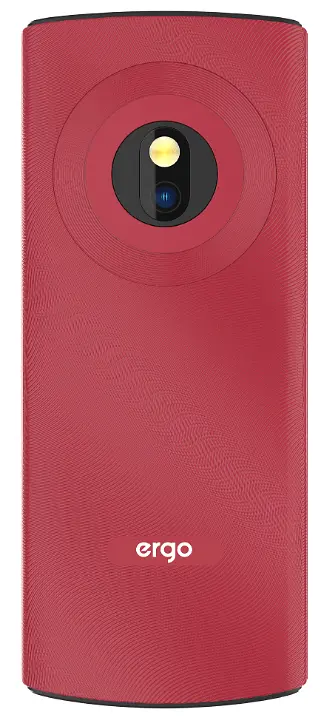 Телефон ERGO B185 DS Red UA UCRF - фото 2