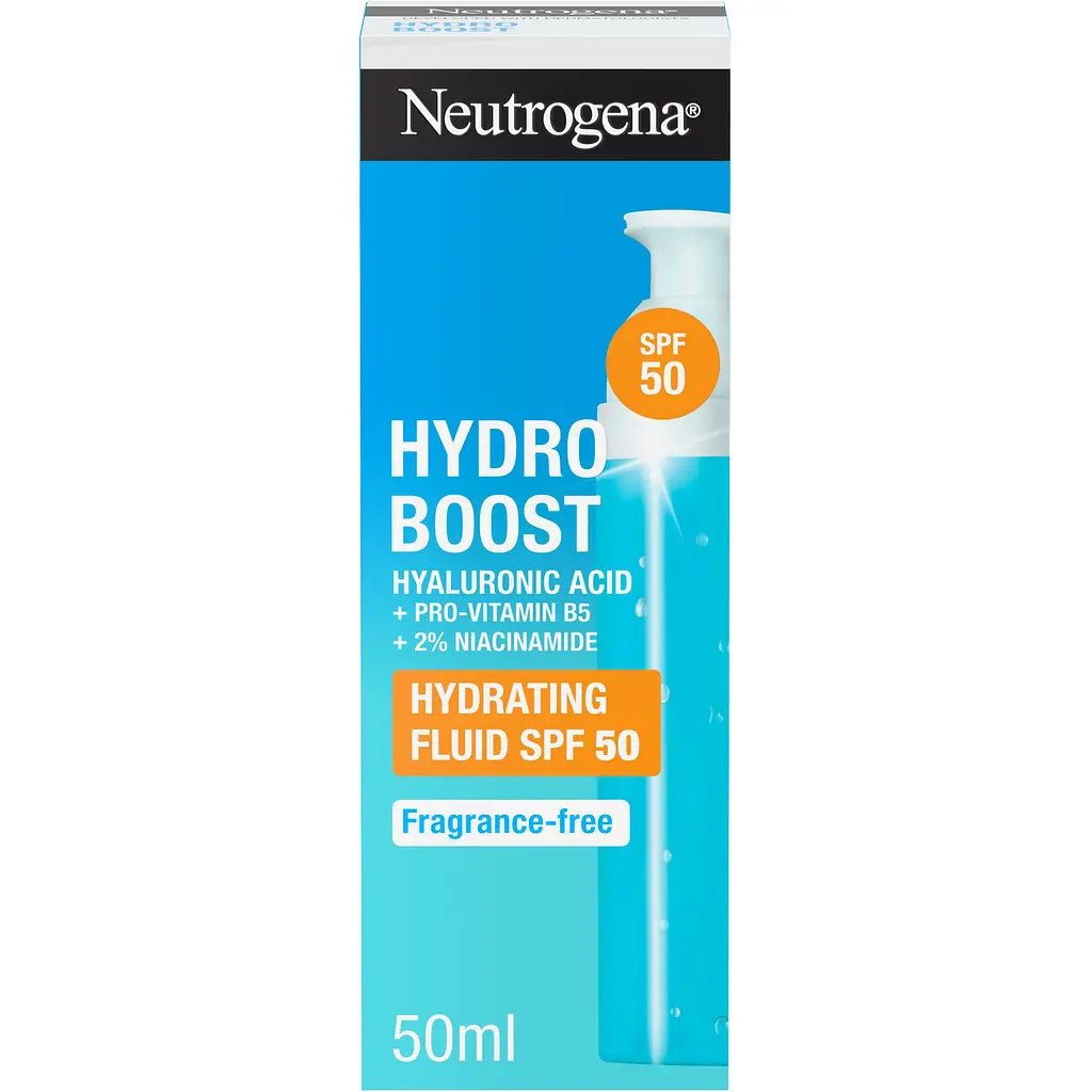 Флюїд для обличчя Neutrogena Hydro Boost SPF 50 зволожуючий 50 мл - фото 3