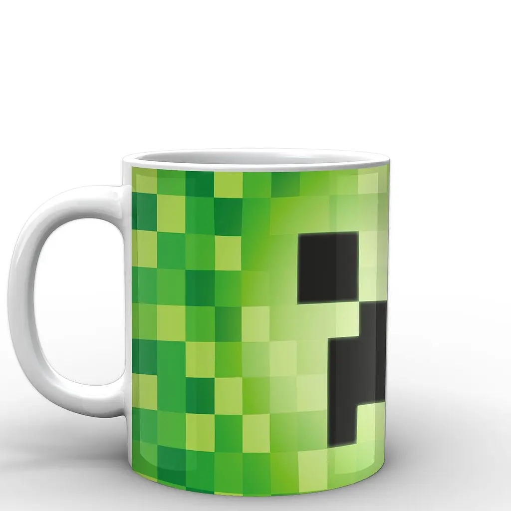Кухоль GeekLand Minecraft Майнкрафт постер MС.02.002 330 мл білий - фото 2