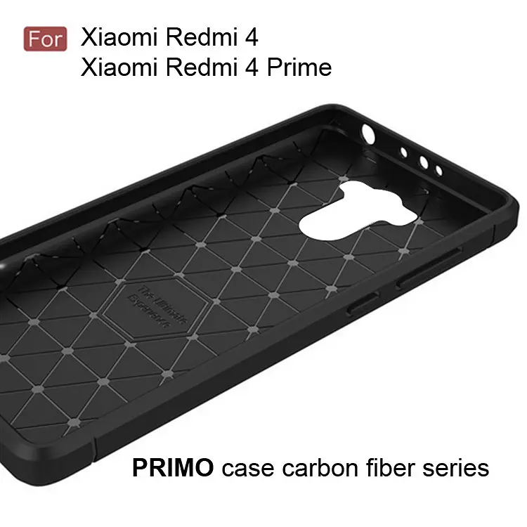 Протиударний бампер PRIMO Carbon Fiber Series для Xiaomi Redmi 4 / Redmi 4 Prime - фото 3