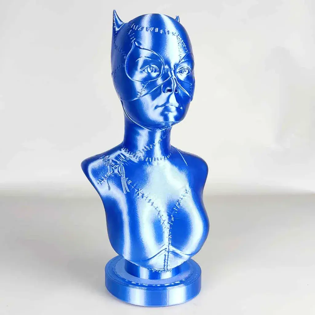 Пластик для 3D-принтера AzureFilm PLA SILK 1,75mm 1kg Ocean Blue (FL171-5020) - фото 3