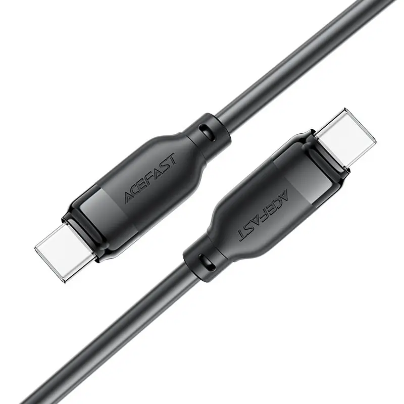 Дата кабель Acefast C16-03 Type-C to Type-C 60W (1.2m) Black - фото 4