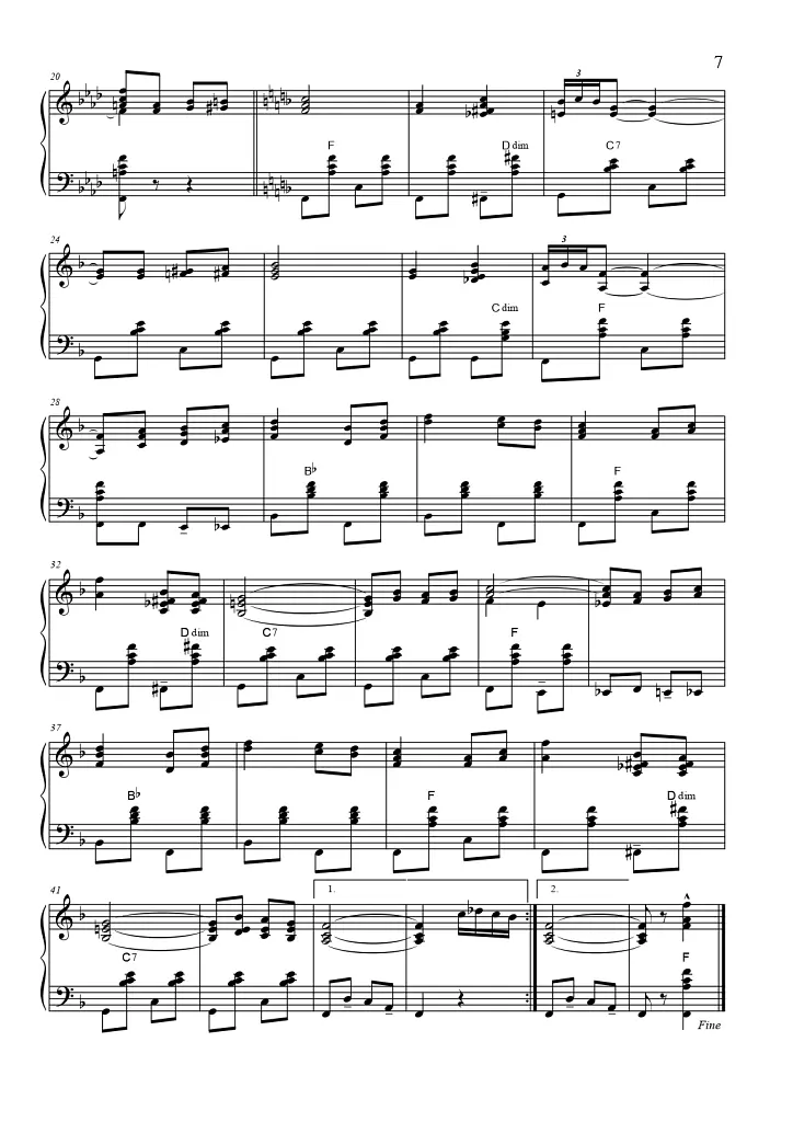 Французька легка музика (вар’єте) для акордеона (баяна) - Петро Серотюк - фото 6