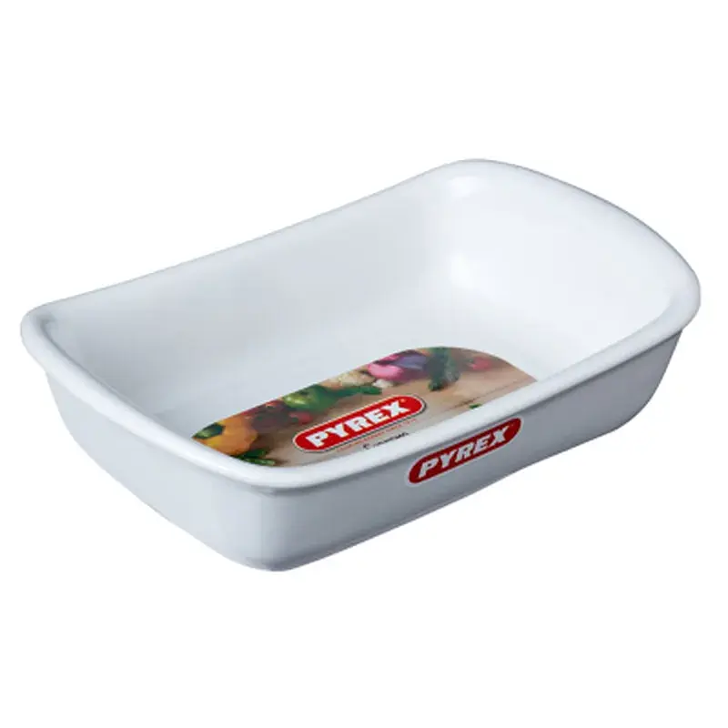 Форма для випікання Pyrex Supreme white прямокутна 22 х 15 см (SU22RR1/7648) - фото 3