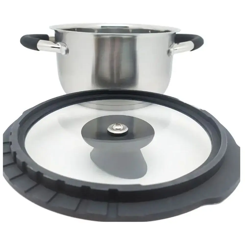 Каструля Krauzer LKA-190HMOFO-20C з кришкою 20x11.5 см 3.6 л (78053) - фото 4