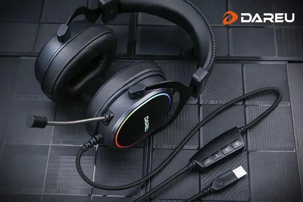 Игровая гарнитура DAREU EH925 Black (HS-EH925-BK) - фото 4