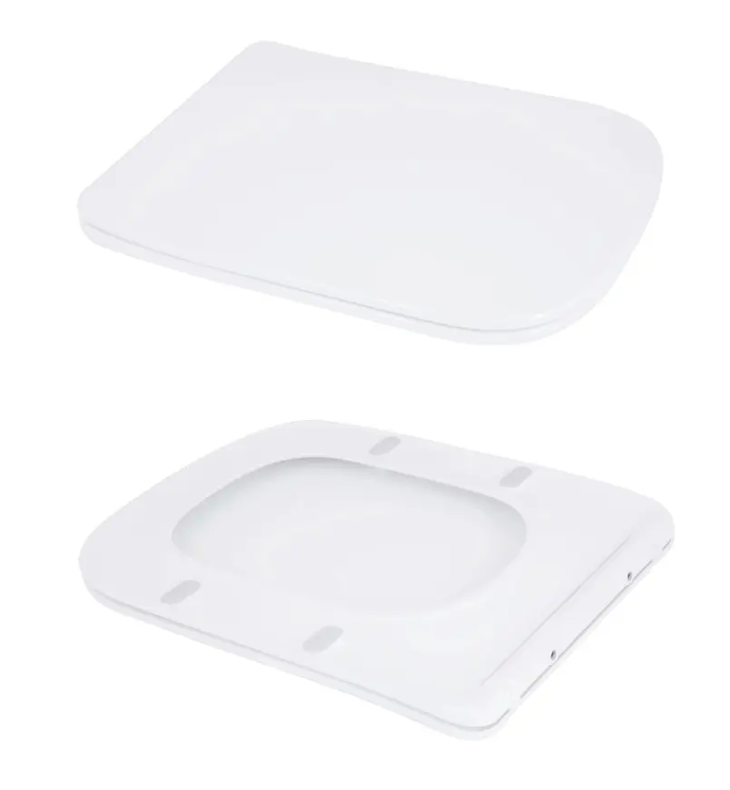 Унітаз підлоговий Qtap Aries Rimless з сидінням Slim Duroplast/ Soft-close/ Quick Release QT03228302W - фото 7
