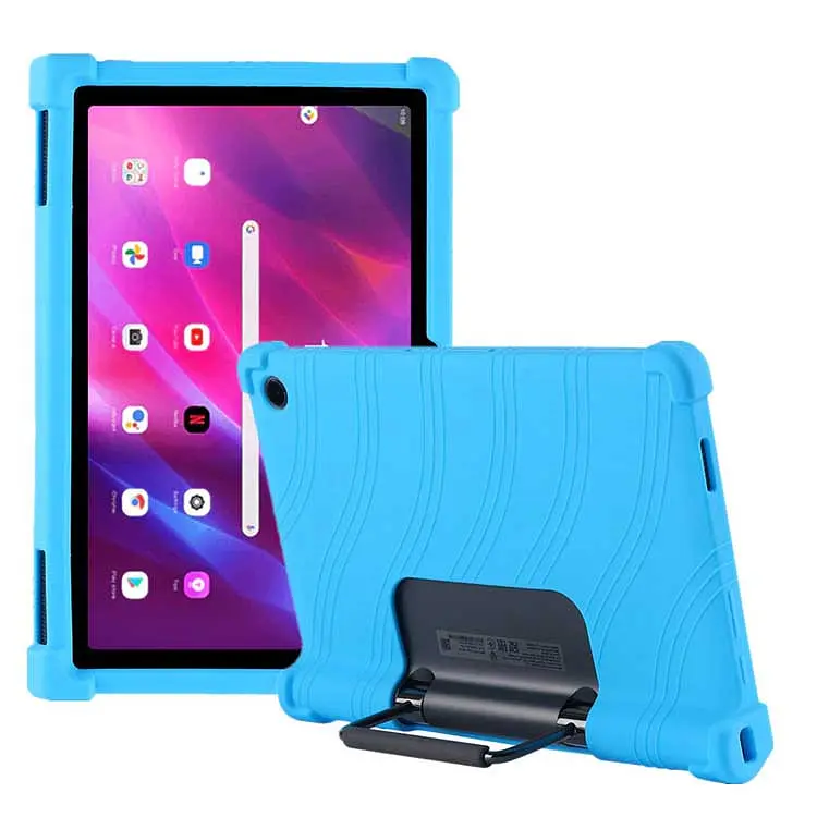 Чехол для планшета Lenovo Yoga Tab 11 YT-J706F противоударный силиконовый - фото 5