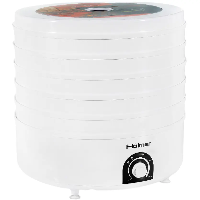 Сушарка для продуктів Holmer HFD-52W біла (HFD-52W) - фото 3