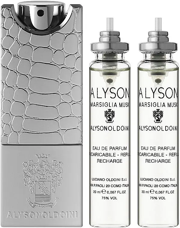 Оригінал Набір Alyson Oldoini Marsiglia Musk (edp 3 x 20ml + case)