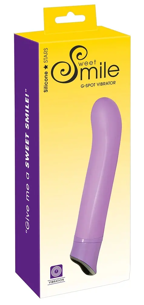 Вібратор Sweet Smile Easy 22 см фіолетовий - фото 2