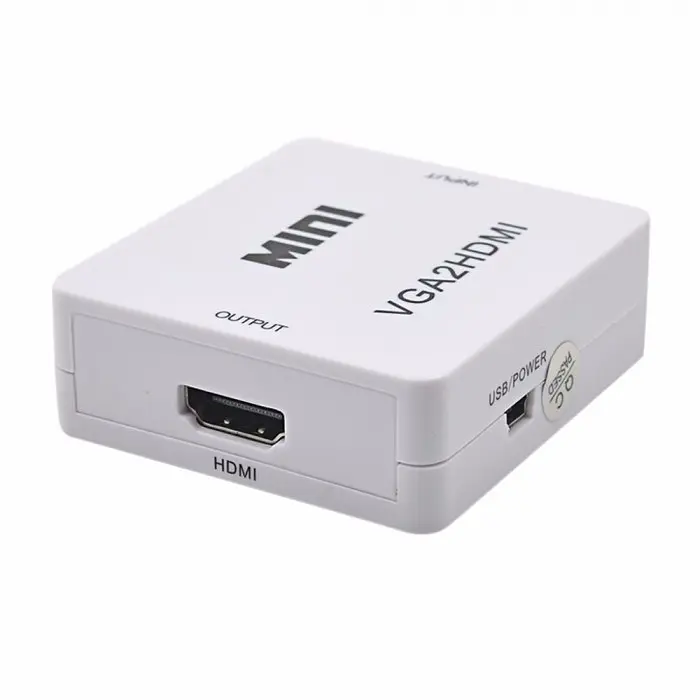 Конвертер перехідник відеосигналу VGA to HDMI + аудіо - фото 2