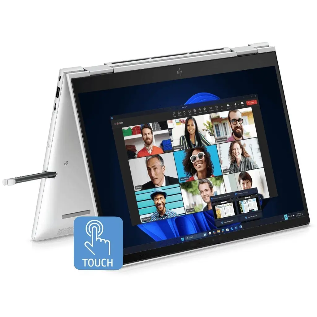 Ноутбук HP 13.3 EliteBook 8 Flip G1i WUXGA Touch/Intel U7-255U/32GB/1TB/UMA/W11P/Silver (AD4H0ET) - фото 4