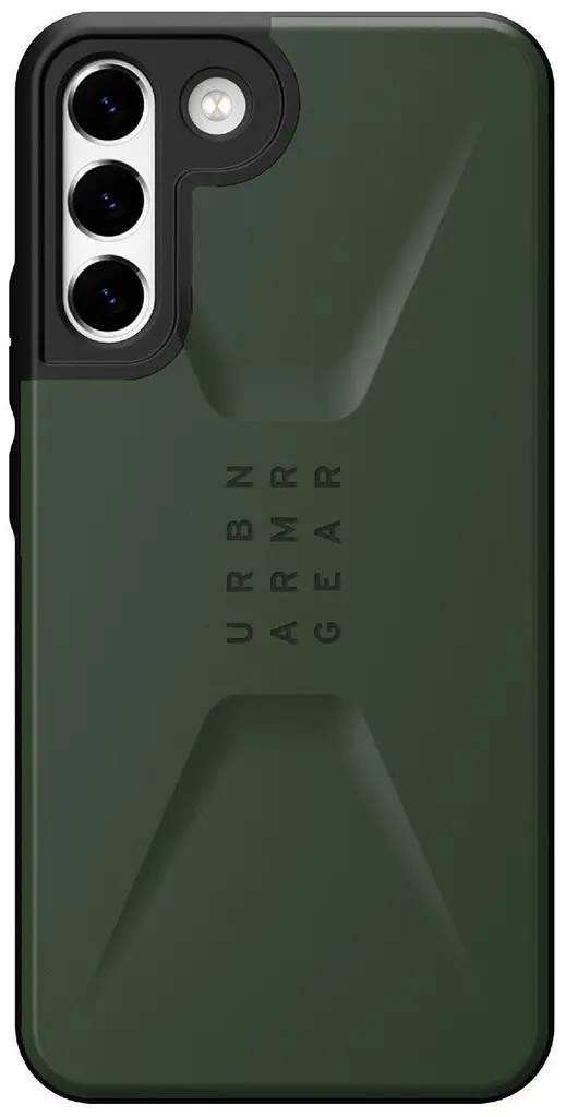 Оригінальний протиударний чохол UAG Civilian Samsung Galaxy S22 Plus (6.6") Olive 21343D114040