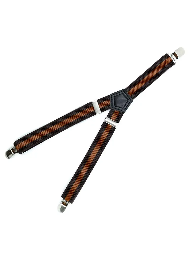 Підтяжки дитячі Weatro Коричневі det-pd-048 (det-pd-048) - фото 3