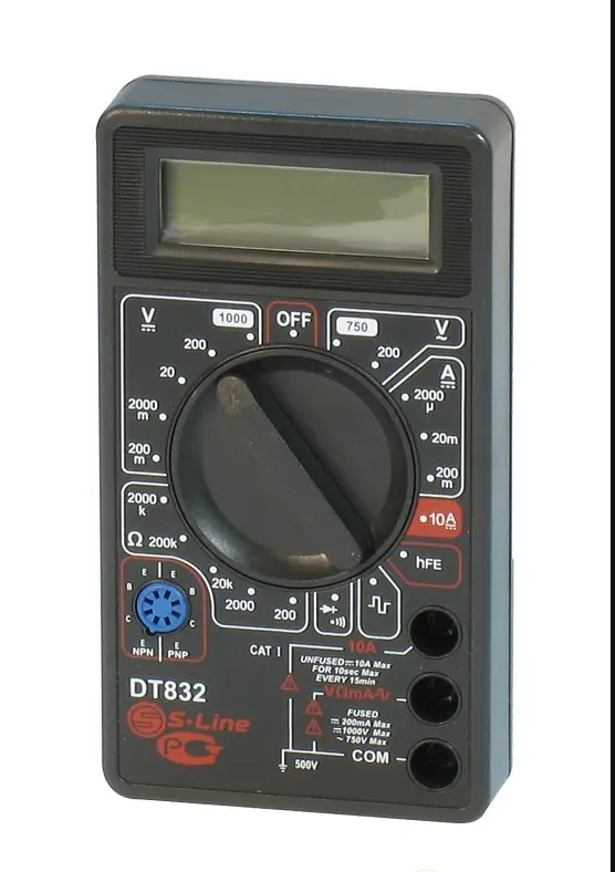 Цифровий мультиметр тестер Digital DT-832
