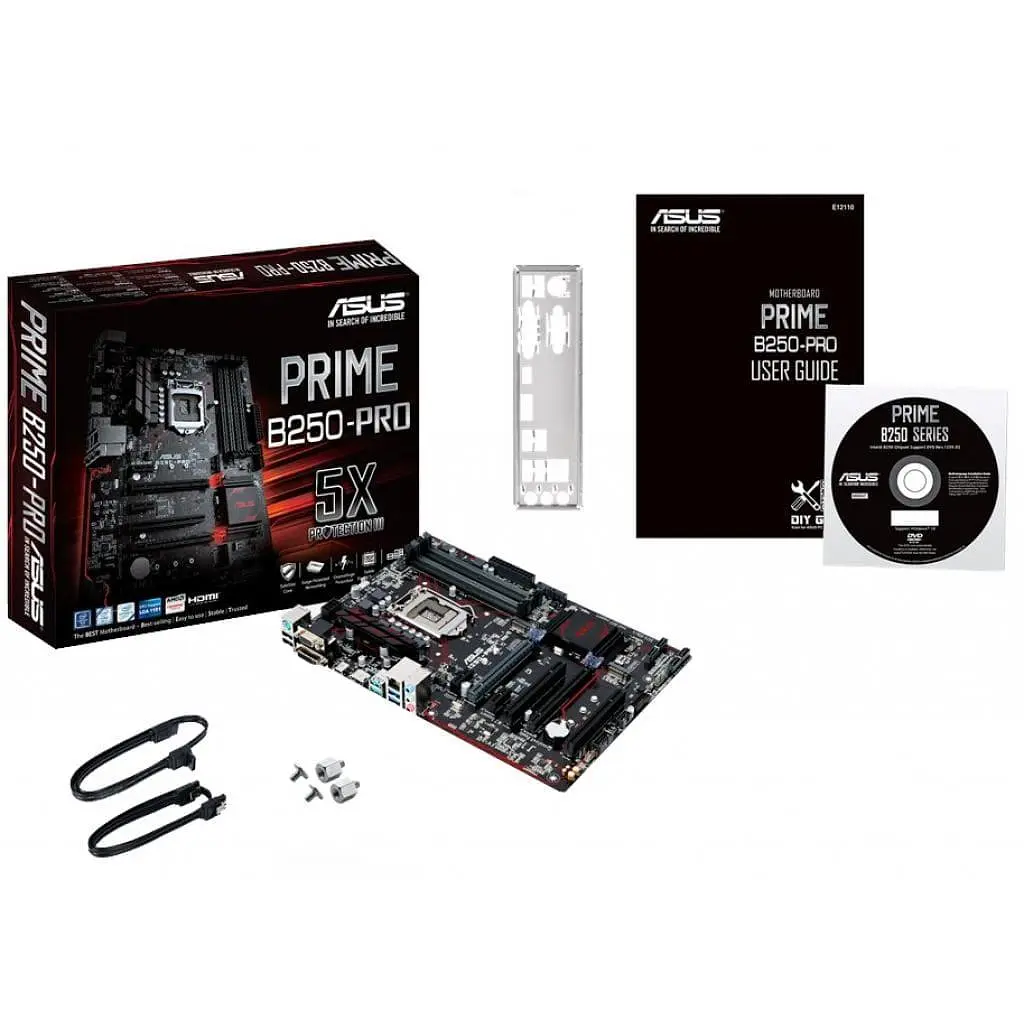 Материнська плата ASUS Prime B250-PRO (Prime B250-PRO) (Socket 1151, Intel B250, ATX) Б/в,U1 - фото 5