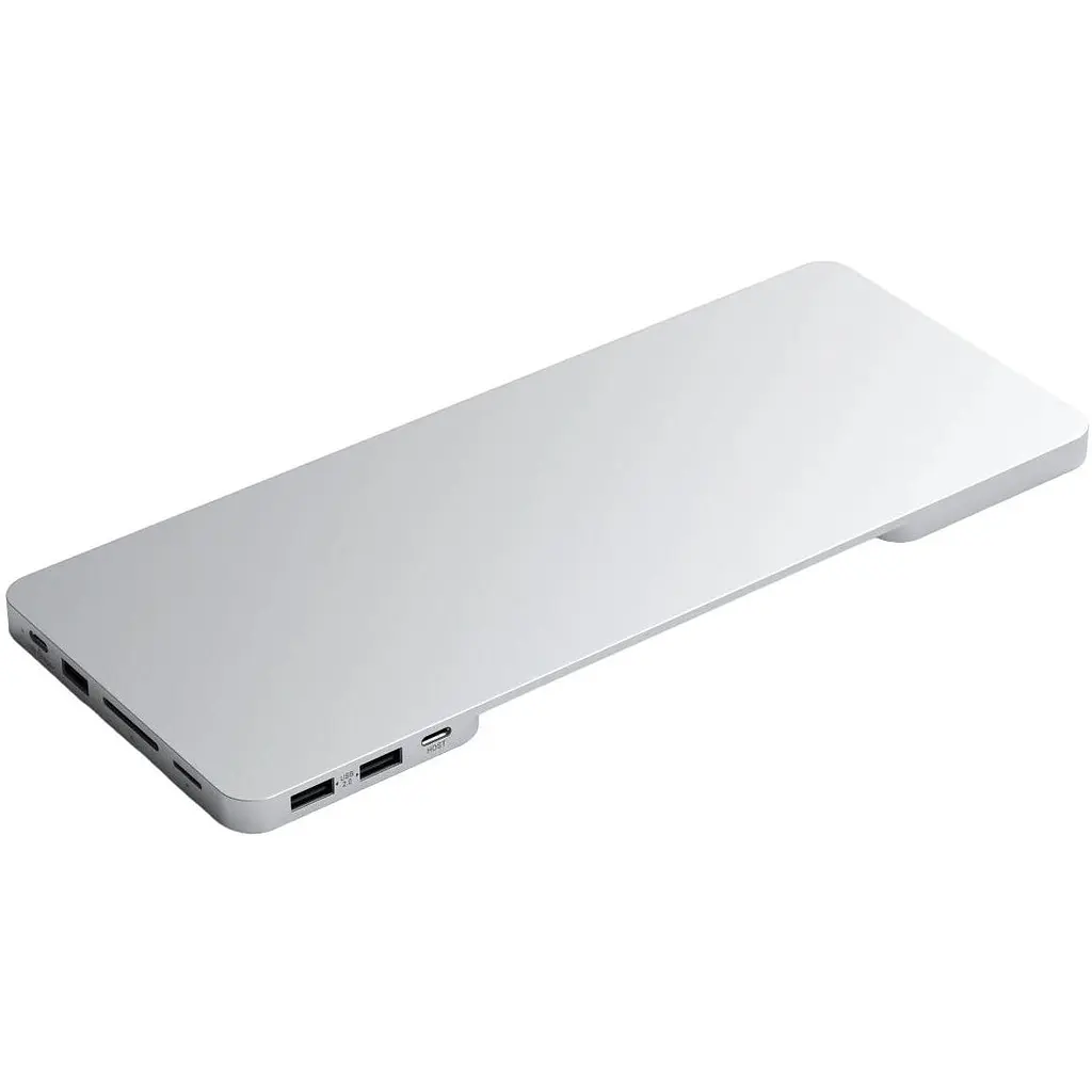 Адаптер Satechi Aluminum USB-C Slim Dock Silver for iMac 24 (ST-UCISDS) - фото 2