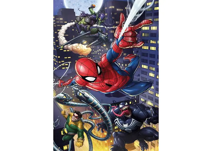 Пазл Clementoni SuperСolor: Дивовижні пригоди, Людина Павук, Marvel (SuperСolor - Marvel Spider-Man Puzzle - 180 pcs.), 180 ел. (29782) - фото 2