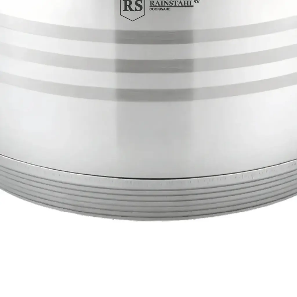 Каструля з кришкою Rainstahl RS-CS-2119-24 24 см 6.5 л сріблястий - фото 4