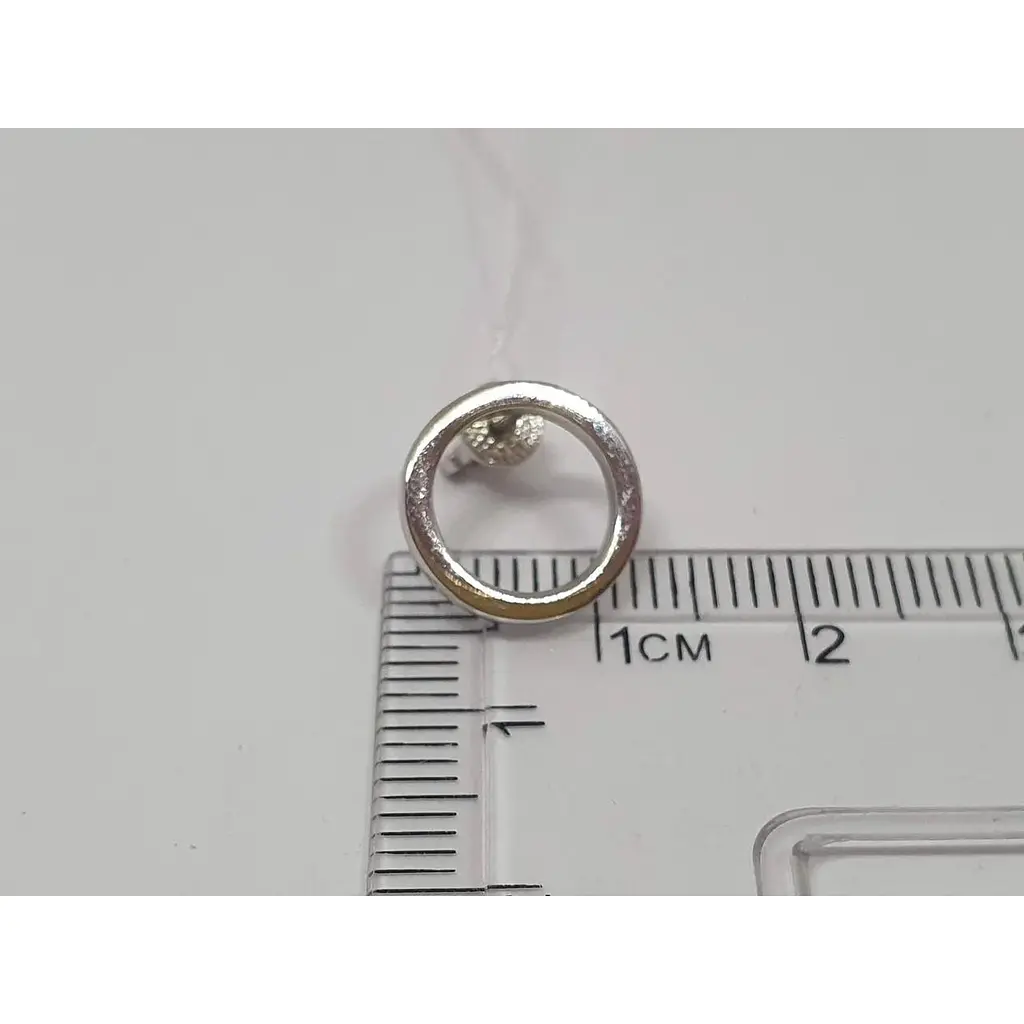 Серебряные серьги-пуссеты Империя золота. СП478С - фото 4