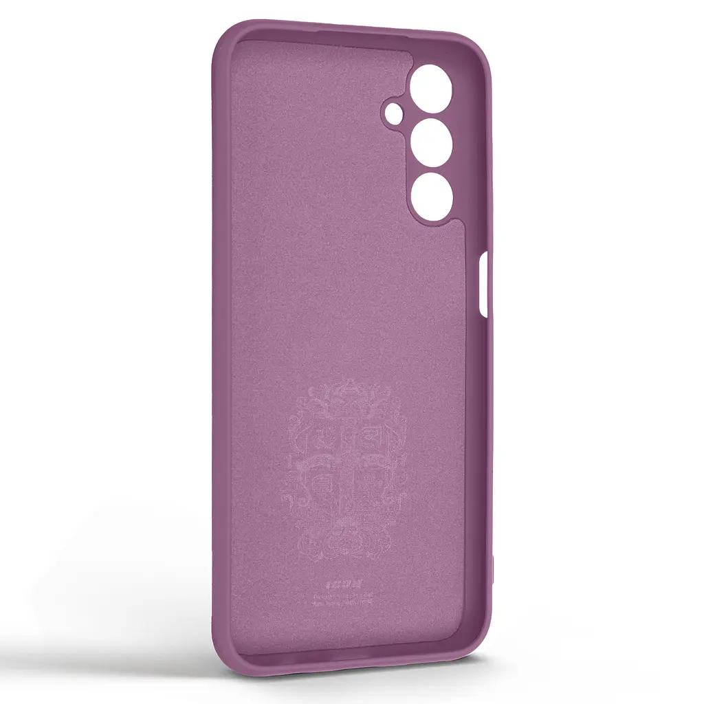 Силиконовый чехол для Samsung Galaxy M14 5G (M146), Icon Ring, фиолетовый, панель-накладка, с кольцом-подставкой на 360°, противоударный, возможность использования магнитных держателей, ArmorStandart (ARM68785) - фото 2