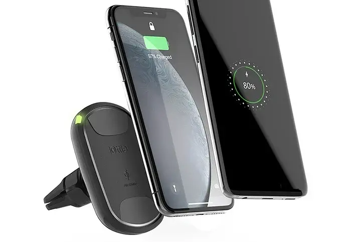 Автотримач для телефона магнітний iOttie iTap Wireless 2 Fast Charging-t тримач з бездротовою зарядкою - фото 6