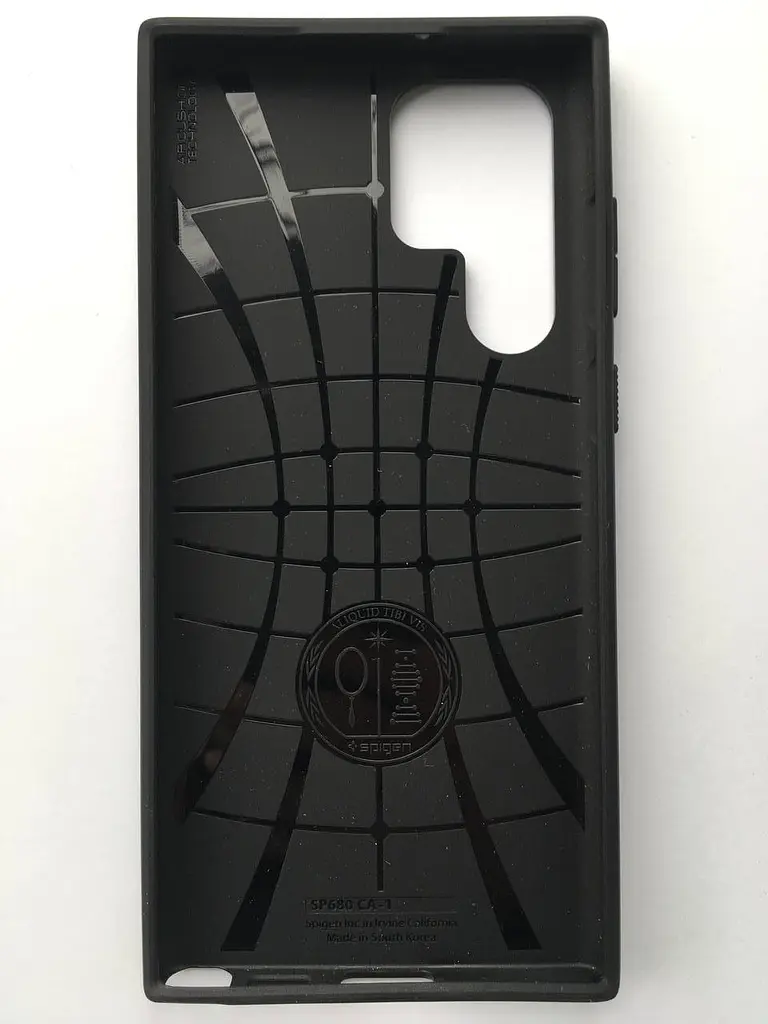 Чохол протиударний Spigen Core Armor ACS03946 для Samsung Galaxy S22 Ultra (6.8") Black - фото 6