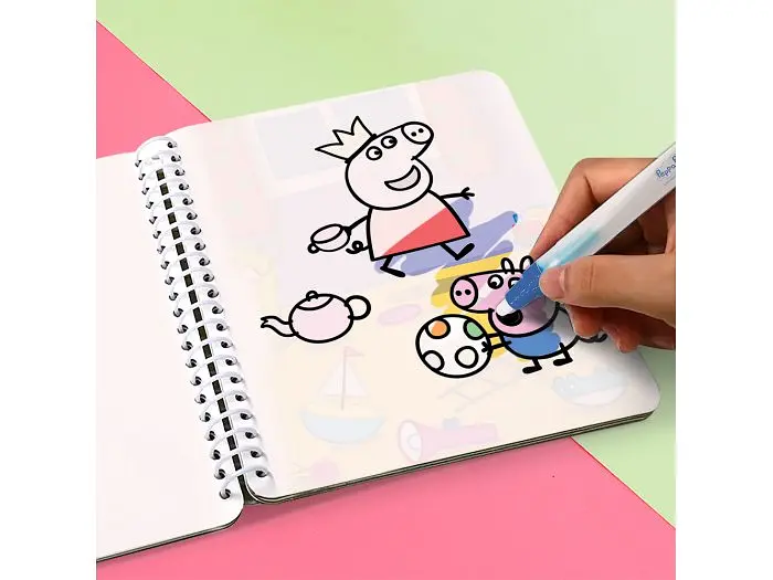 Книга Водні розмальовки Peppa Pig, DoDo - фото 5