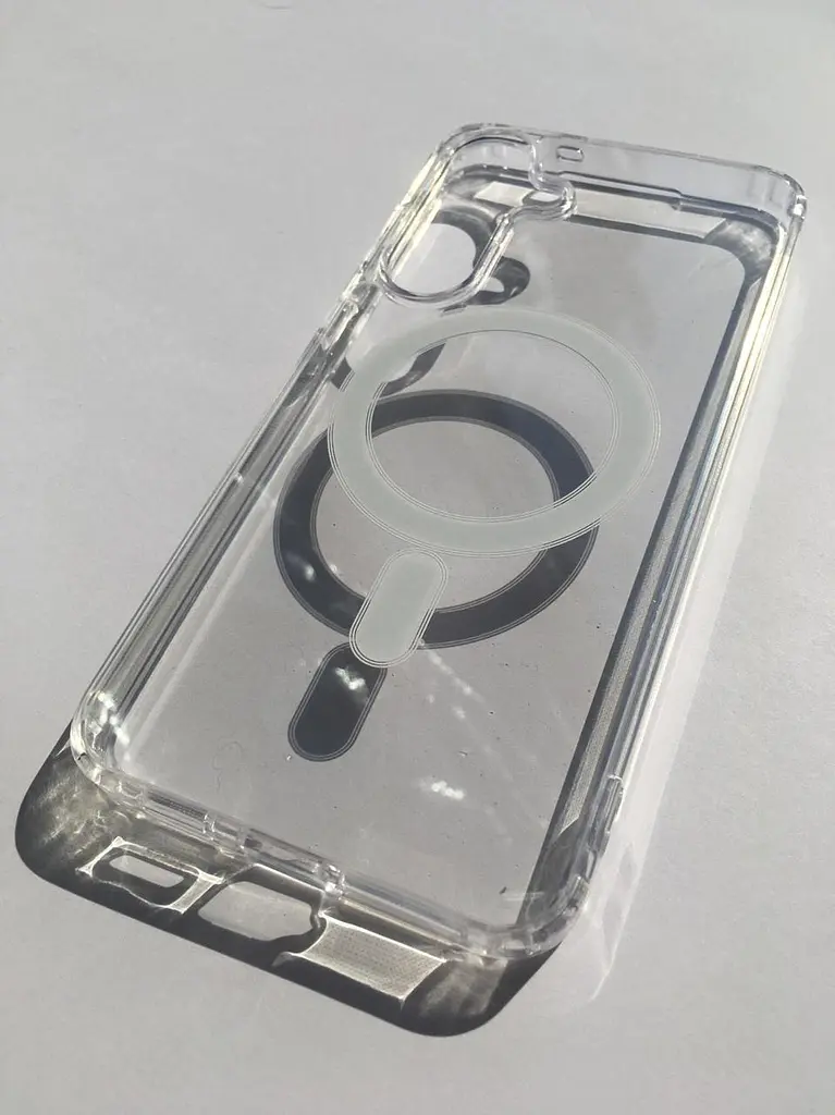 Чохол протиударний для Samsung Galaxy S25 FE (S731) Clear Case Ultra Hybrid with MagSafe Прозорий - фото 7