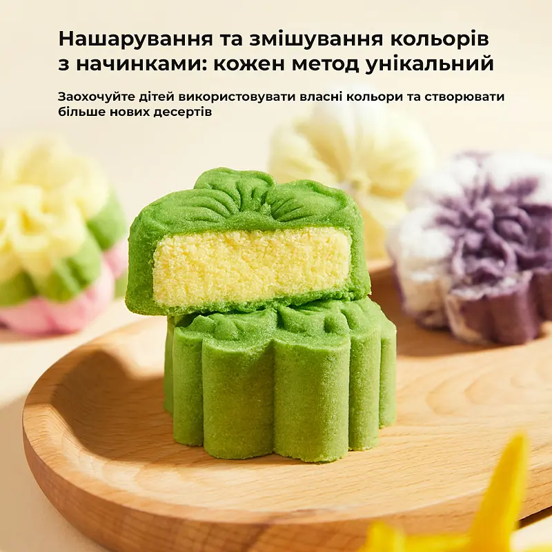 Набір кінетичного піску по створенню тістечок Mideer (MD2325) - фото 5