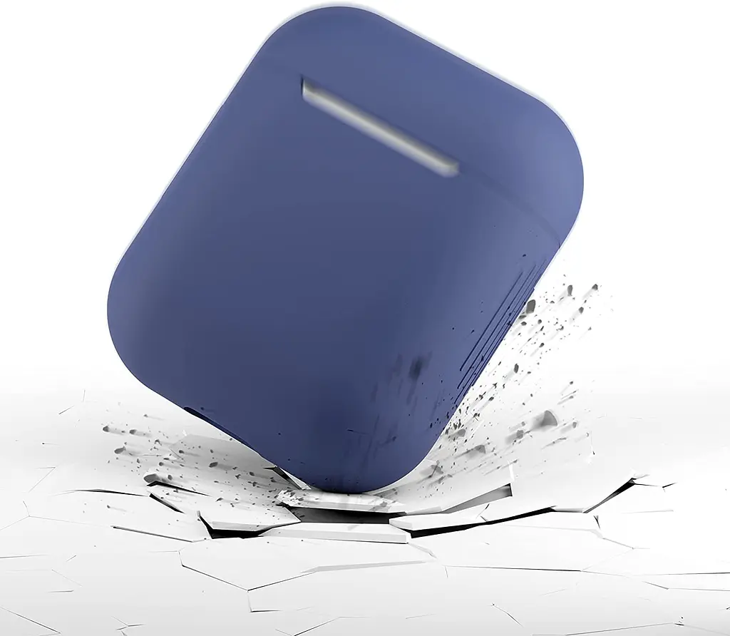 Чехол Apple для AirPods 2 New Silicone Case [Blue Horizon] [41357] - фото 6