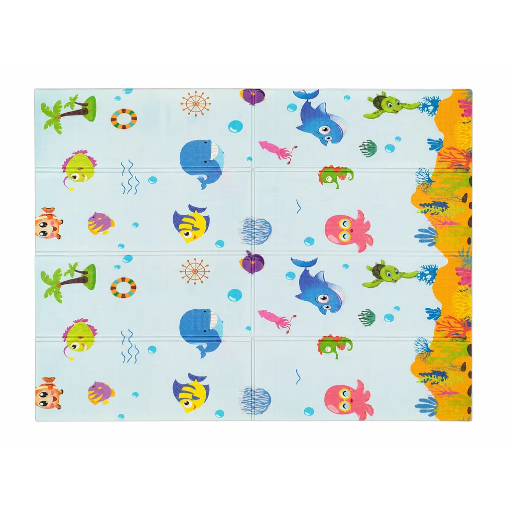 Дитячий килимок XoKo Childcare двосторонній термокилимок 200 × 180 х 0,8 см (XK-CHC-20-18-CRP1) - фото 7