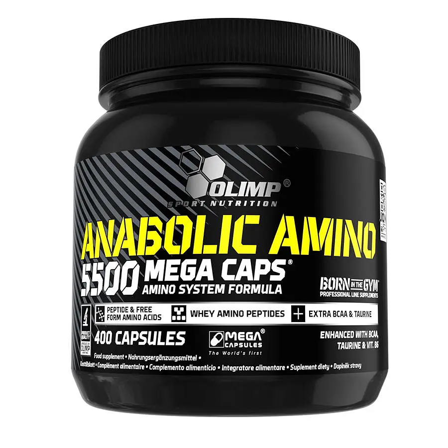 Амінокислота Anabolic Amino 5500, 400 капсул Olimp fit0018904 - фото 2