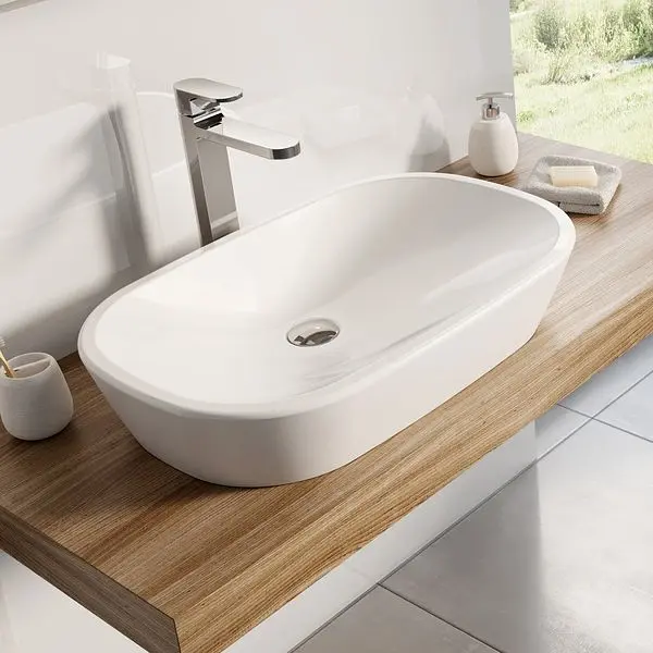 Умивальник Ravak Ceramic O 60x40 XJX01160001, Білий - фото 5