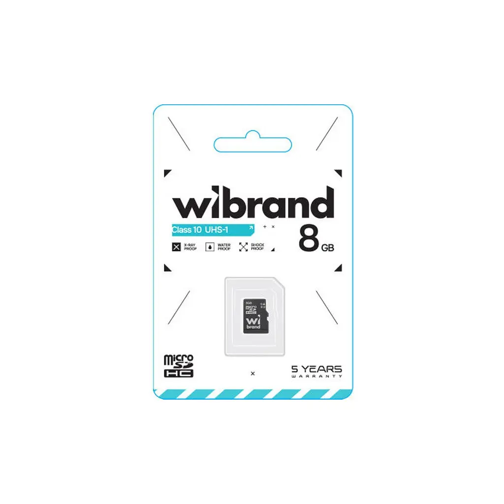 Карта пам'яті Wibrand 8GB mictoSD class 10 (WICDHC10/8GB) - фото 2