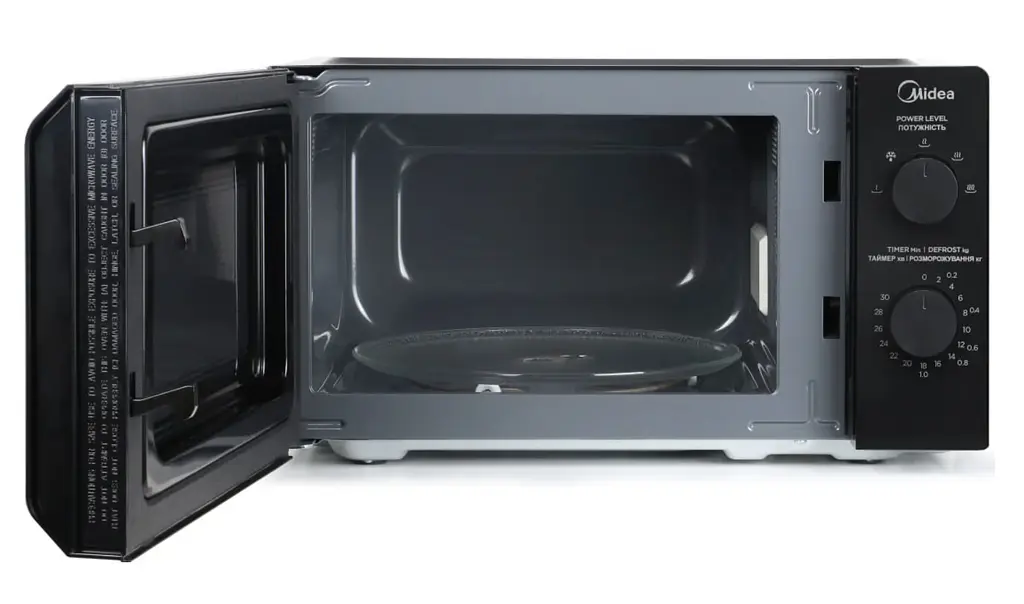 Мікрохвильова піч Midea MM7P012LV-B (чорна) - фото 3