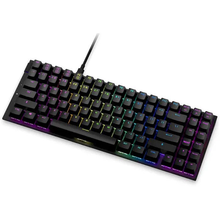Клавиатура NZXT Function MiniTKL RGB Gateron Linear Red Switches ENG USB Matte Black (KB-175US-BR) - фото 2