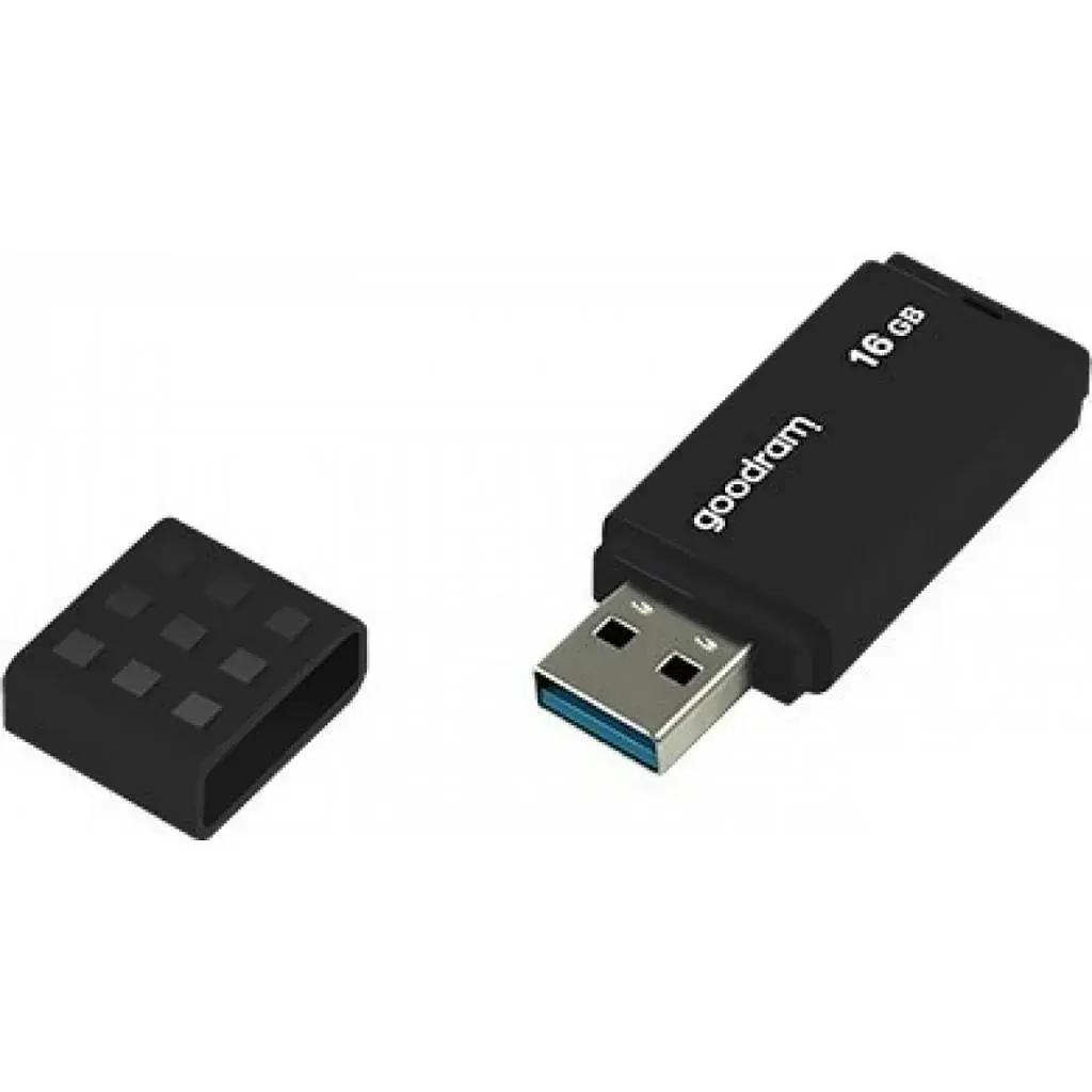 USB флеш накопичувач Goodram 16GB UME3 Black USB 3.0 (UME3-0160K0R11) - фото 3