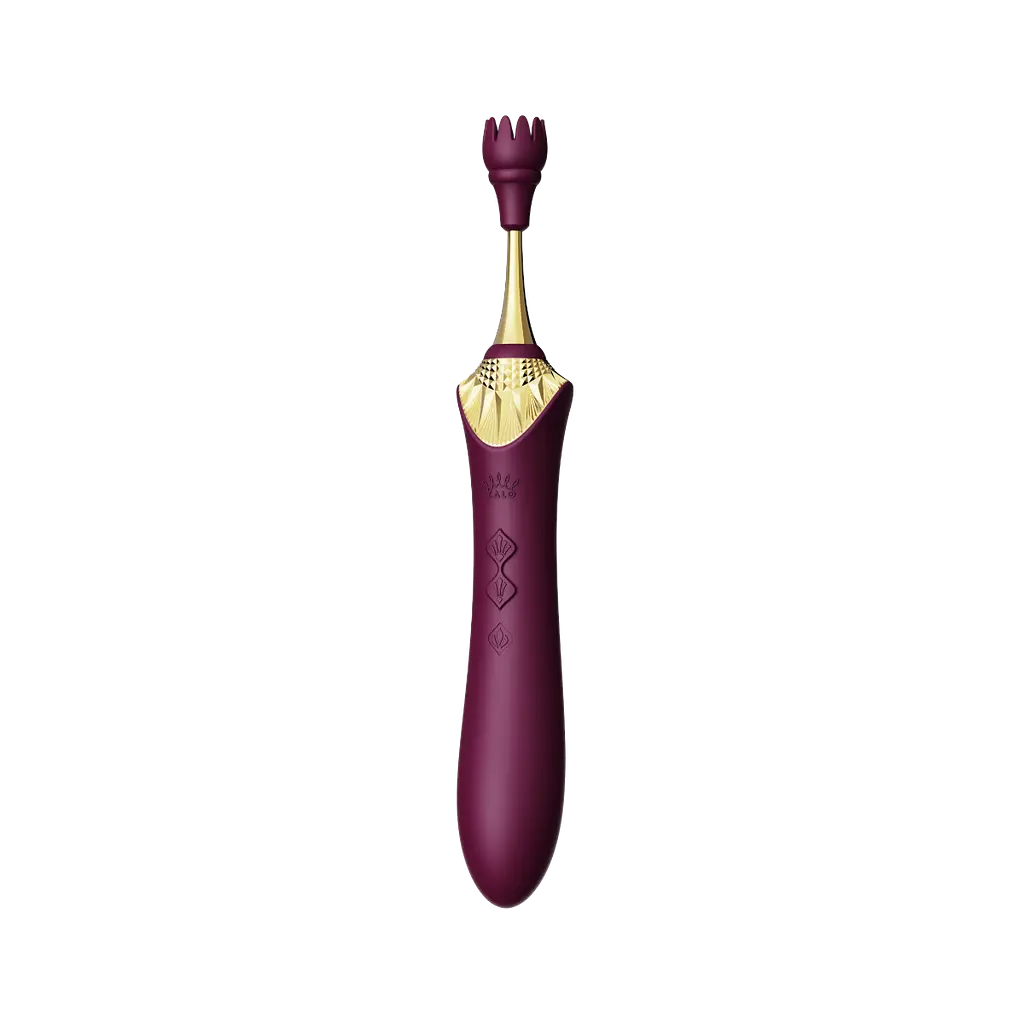 Вибратор Zalo Bess 2 21.8 см фиолетовый - фото 14