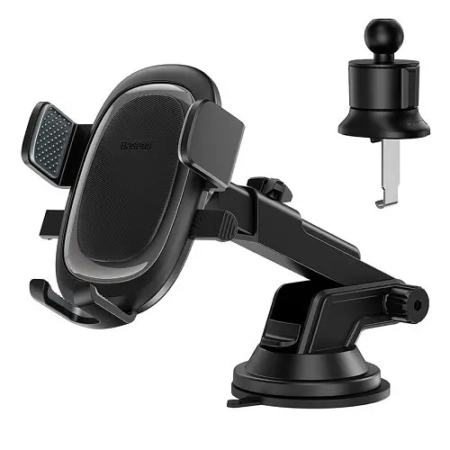 Автотримач Baseus UltraControl Pro Series Clamp-Type Car Holder Set Cluster чорний C40351600113-00 - фото 3