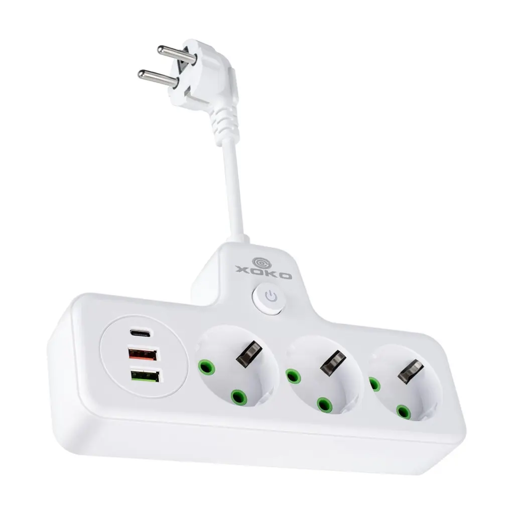 Мережевий фільтр живлення XoKo XK-SPW-3-2-1-WH - фото 6