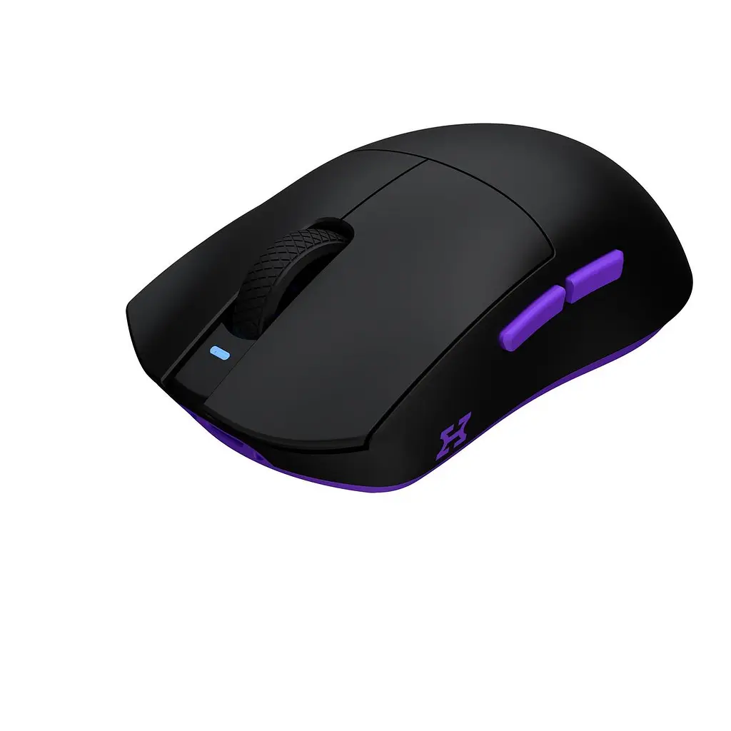 Миша бездротова Hator Hellyberry HM47 Wireless Чорний/Фіолетовий (HM47_black_violet) - фото 5