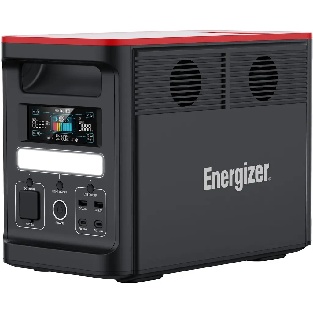 Зарядна станція Energizer 1800Вт (1536Вт/г) + Батарея Extra Battery LiFePo4 (1536Вт/год) (PPS1500W2F+1500W2FBA) - фото 3