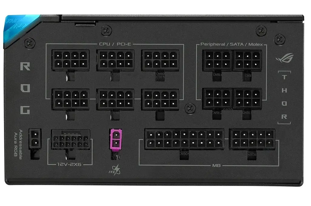 Блок живлення Asus ROG Thor 1000W Platinum III ROG Equalizer (90YE00V8-B0NA00) - фото 9