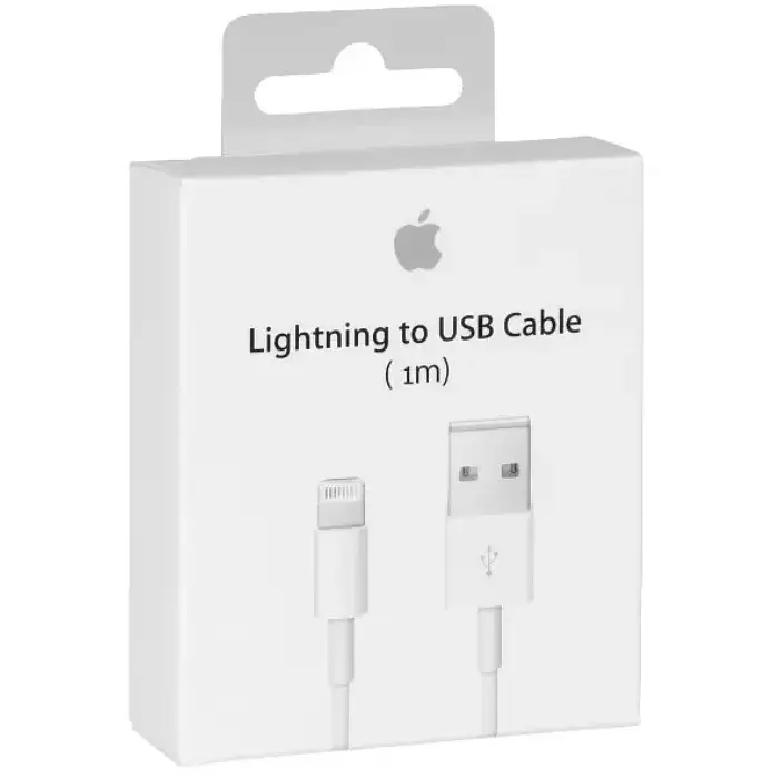 Кабель Apple Lightning Foxconn A75 1 м білий - фото 2
